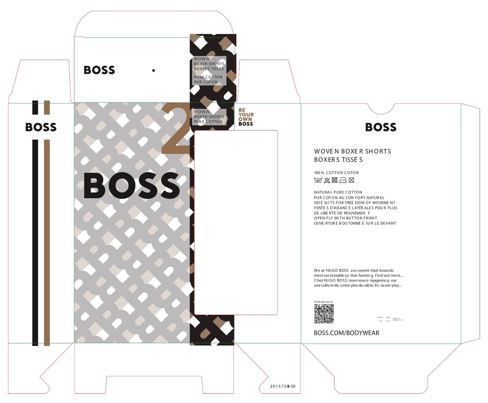 HUGO BOSS packaging