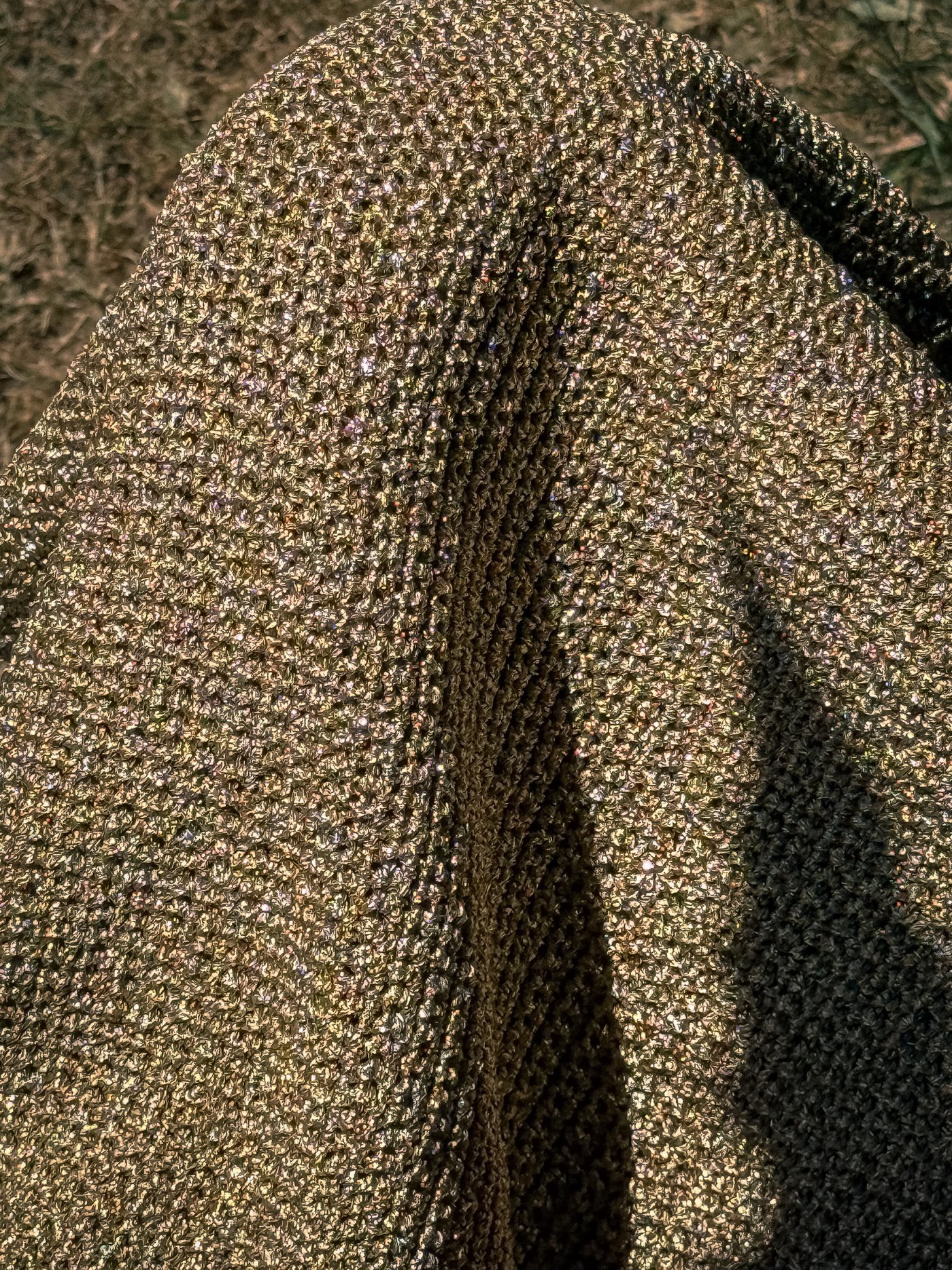Pensa Tejidos — Gold Poncho